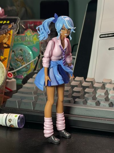 创彩少女庭园 一条星罗 令法高中 夏装 梦幻风格