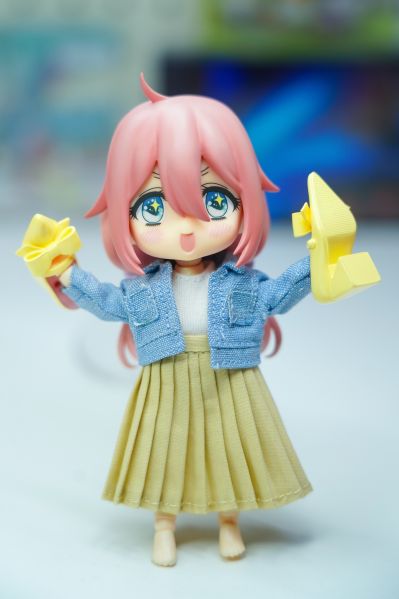 粘土娃 服装套组 牛仔夹克和裙子