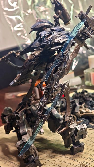 30MM 机战佣兵VI 境界天火 许耐德 NACHTREIHER/40E 钢铁迷雾