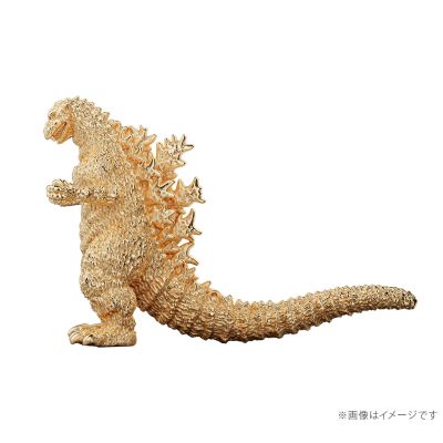 哥斯拉（1954）迷你人偶黄金模型（18K黄金）