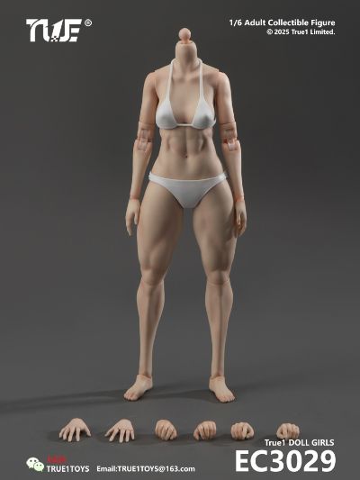 肌肉腿版关节可动女素体