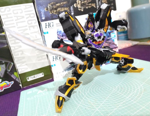 SMP [SHOKUGAN MODELING PROJECT] 魔神合体 黑狼凯撒（暂译）