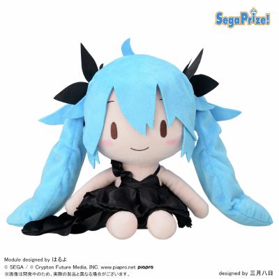 Fuwa Petit 初音未来：歌姬计划 街机版 未来之音 L码毛绒玩偶 初音未来 深海少女