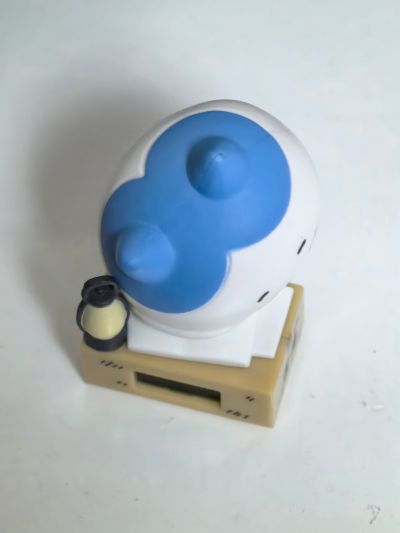 吉伊卡哇 让我们一起努力吧！纸盒时钟