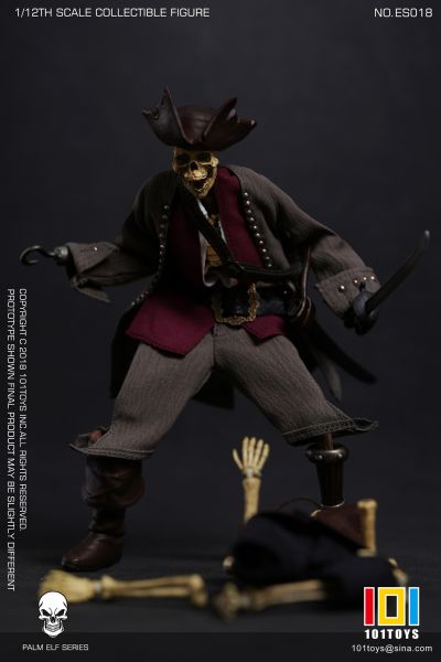 ES018 掌上精灵系列 骷髅海盗铁钩船长