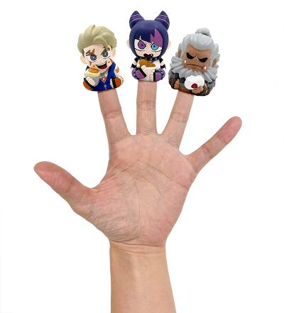 CAPCOM FIGURE BUILDER 手指玩偶  街霸6 第1弹套装