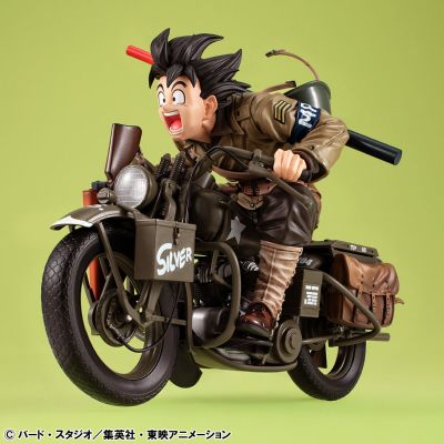 DESKTOP REAL McCOY EX 龙珠Z 孙悟空 与 军用摩托车