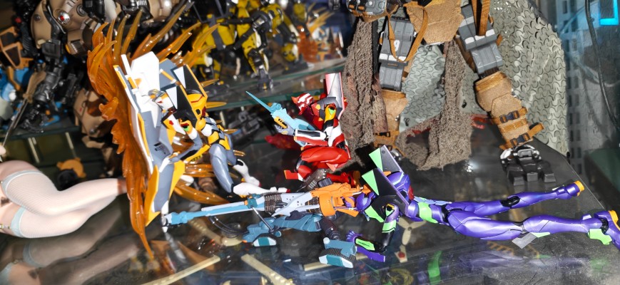 布鲁可超动积木人-传奇版-新世纪福音战士零号机(改)