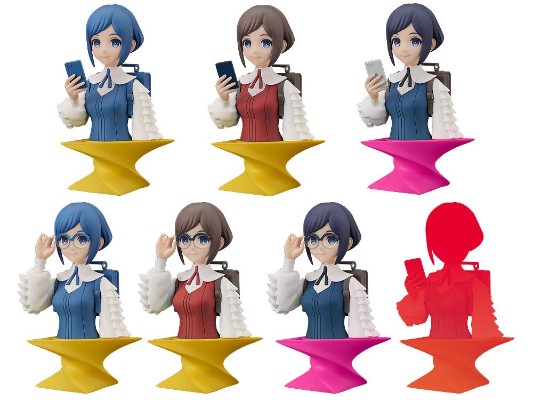 都市传说解体中心 福来蓟 胸像模型 完整套组