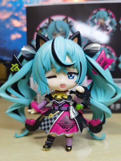 粘土人#2759 初音未来 黑招财未来