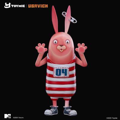 娱乐时间系列 逃亡兔 搪胶摆件 基里连科