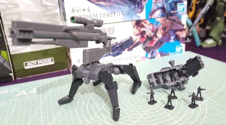 HGBF 1/144 高达创战者 RGM-79K9 狙击型吉姆 K9