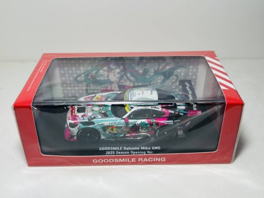 初音未来 GT企划 1/43 GOODSMILE 初音未来 AMG 2025 开幕战