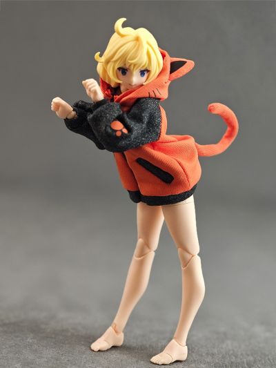 派对动物女孩 家居服 猫咪连帽衫