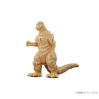 哥斯拉（1954）迷你人偶黄金模型（18K黄金）