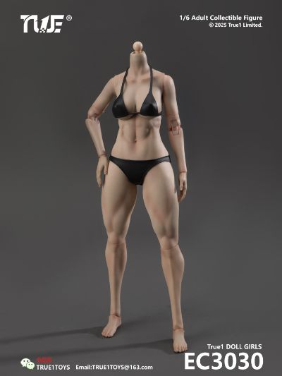 肌肉腿版关节可动女素体