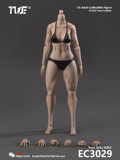 肌肉腿版关节可动女素体