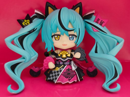 粘土人#2759 初音未来 黑招财未来