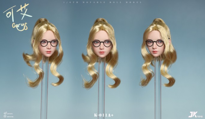 亚洲美女头雕 可艾Carys