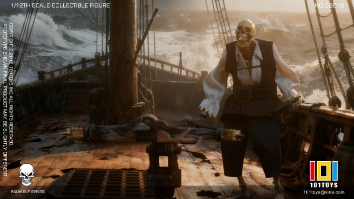 ES019 掌上精灵系列 骷髅海盗水手