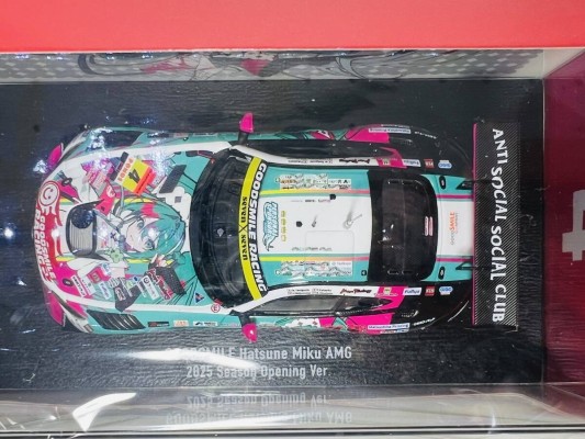 初音未来 GT企划 1/43 GOODSMILE 初音未来 AMG 2025 开幕战