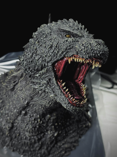 一番赏 哥斯拉 怪兽乱舞 -暴乱之物- A赏 哥斯拉(2023) 怪兽咆哮胸像