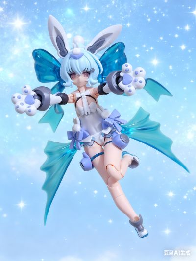 M.S.G 服装零件 可爱蝴蝶结套装 天蓝色