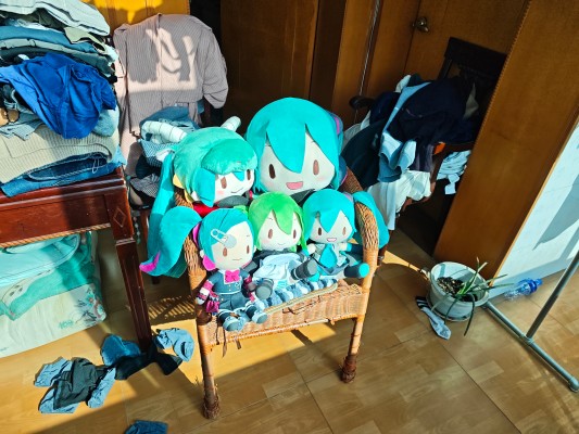 初音未来 龙年2024 Fuwa Petit可爱软绵绵玩偶 LL尺寸