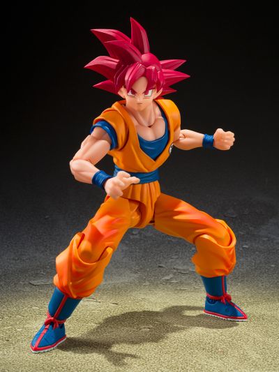 S.H.Figuarts 超级赛亚人之神 孙悟空〈身缠神之气焰的姿态〉