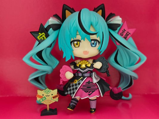 粘土人#2759 初音未来 黑招财未来
