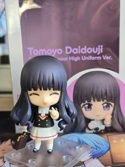 粘土人#2770 魔卡少女樱 透明牌篇 大道寺知世 友枝中学校服