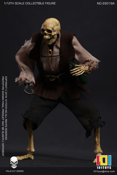 ES019A 掌上精灵系列 骷髅海盗水手(做旧版）