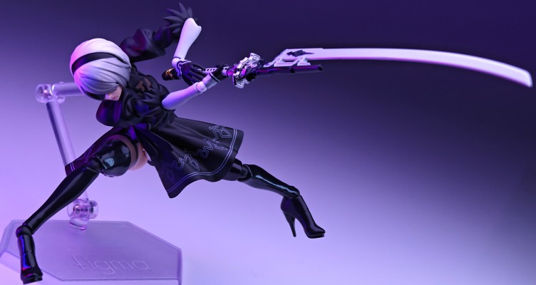 figma#643 尼尔：自动人形（动画版） 2B（寄叶二号B型）