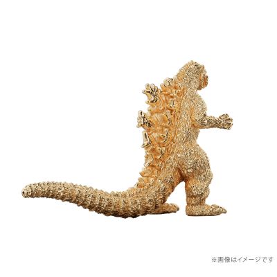 哥斯拉（1954）迷你人偶黄金模型（18K黄金）