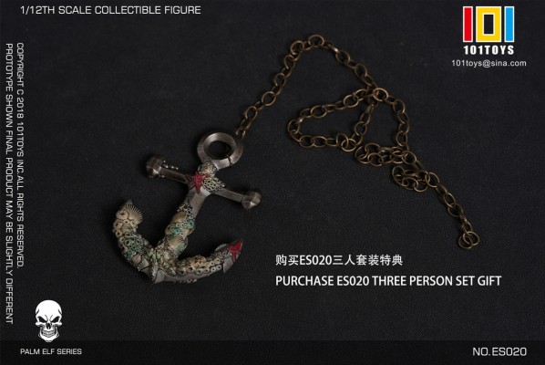 ES017 掌上精灵系列 骷髅海盗杰克船长