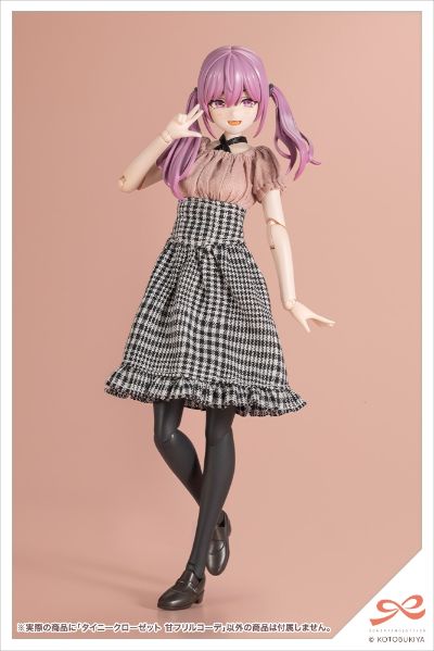 创彩少女庭园 小衣橱 褶边裙穿搭