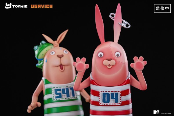 娱乐时间系列 逃亡兔 搪胶摆件 普京