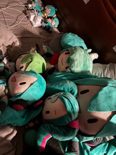 初音未来 龙年2024 Fuwa Petit可爱软绵绵玩偶 LL尺寸