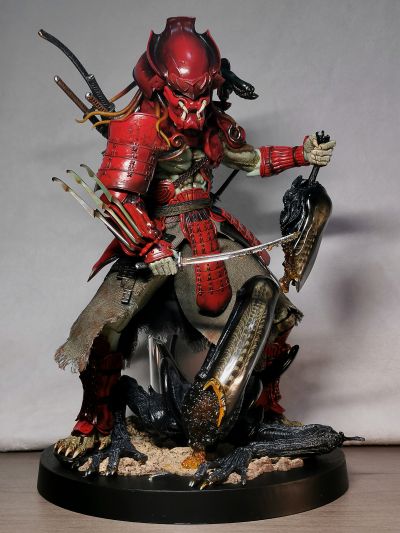 《异形大战铁血战士》赤鬼武士铁血战士1:6比例珍藏人偶（展会限定特别版）