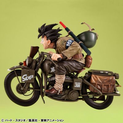 DESKTOP REAL McCOY EX 龙珠Z 孙悟空 与 军用摩托车