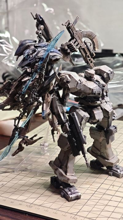 30MM 机战佣兵VI 境界天火 许耐德 NACHTREIHER/40E 钢铁迷雾