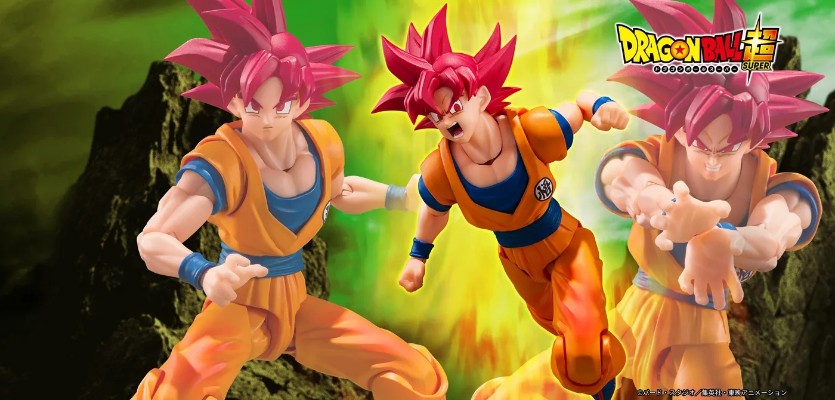 S.H.Figuarts 超级赛亚人之神 孙悟空〈身缠神之气焰的姿态〉