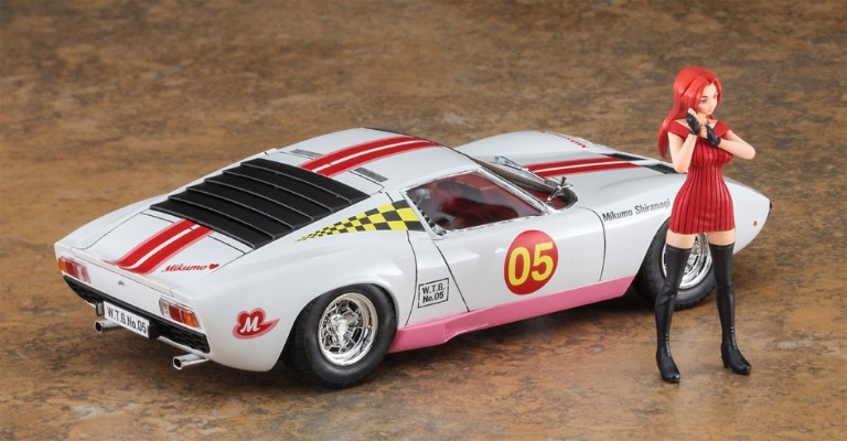 Wild Egg Girls  No.05 兰博基尼 Miura P400 SV “白凪美云” 附带人偶