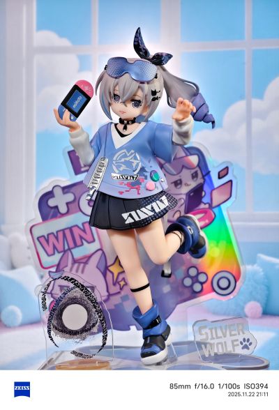 RISE UP+系列 崩坏：星穹铁道 小不点猫猫系列手办-银狼