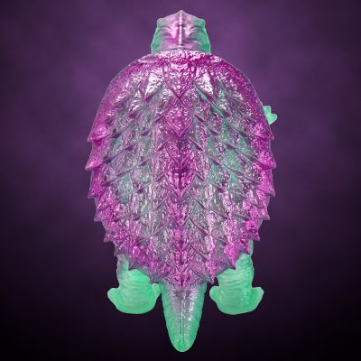 中等尺寸系列 加美拉【第9弹】加美拉（1967） 复古绿透明版