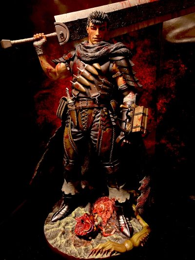 剑风传奇-格斯 迷失的孩子篇 黑色剑士 1/6雕像 新版