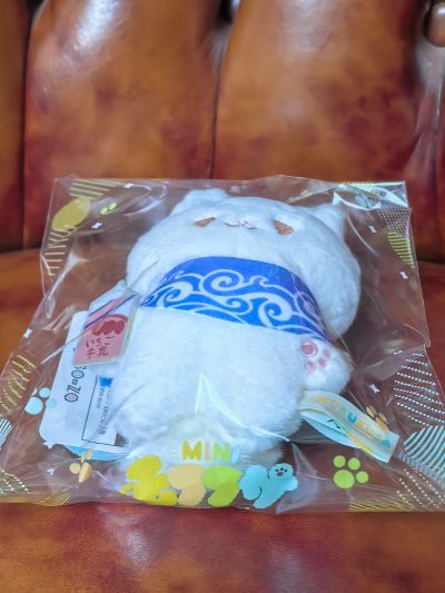 银魂 MINI-MOFU毛绒挂件 坂田银时