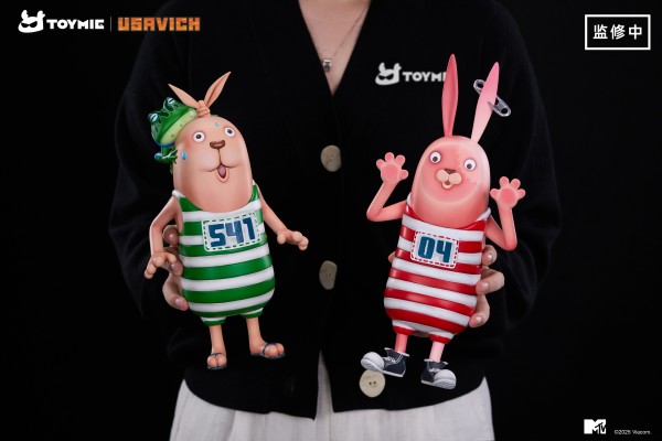 娱乐时间系列 逃亡兔 搪胶摆件 普京