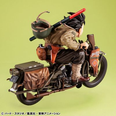 DESKTOP REAL McCOY EX 龙珠Z 孙悟空 与 军用摩托车