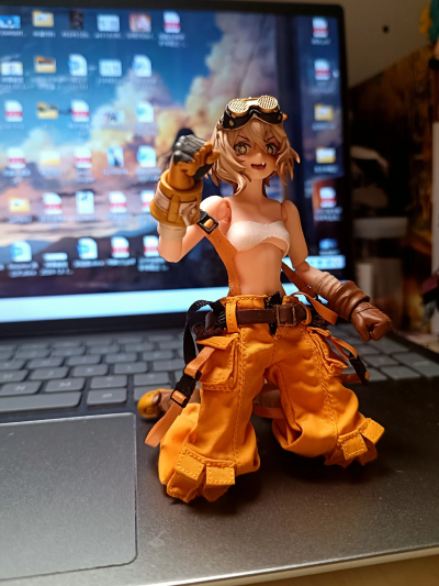 figma#593 恶魔之魂 重制版 黑衣的防火女